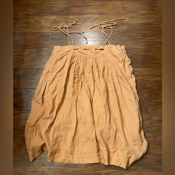 NWT Abercrombie Linen Blend Mini Dress Size M - Picture 3 of 4